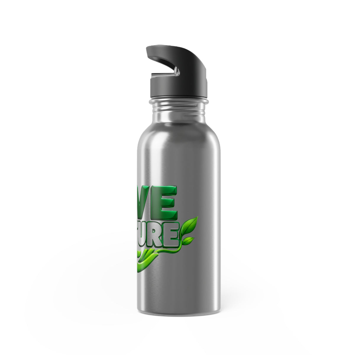 Save Nature 20oz Stainless Steel Water Bottle with Straw — Eco-Friendly Reusable Bottle